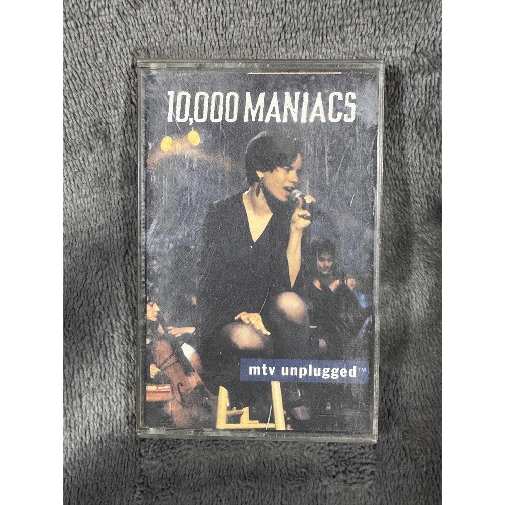 10,000 Maniacs Cassette MTV Unplugged 1993 Alt Rock Live Album Elektra USA